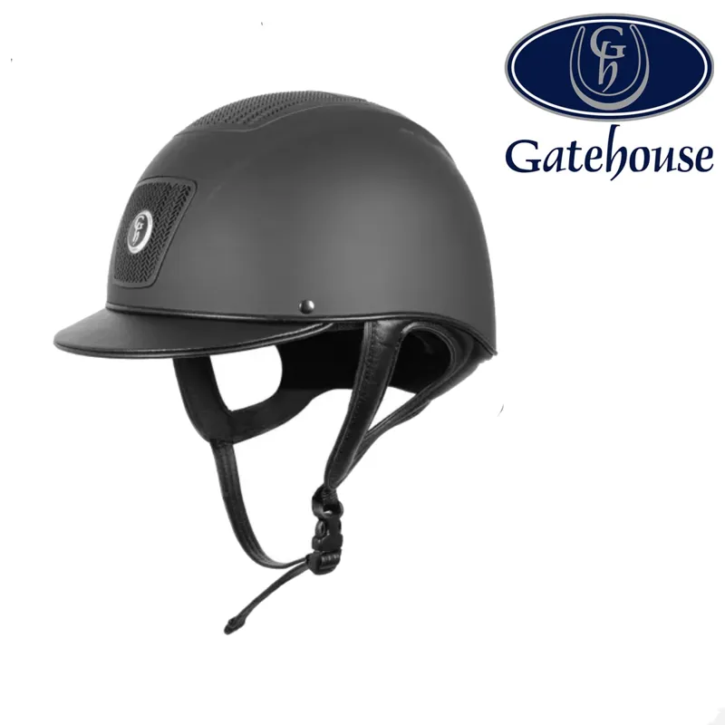GateHouse Chantilly Riding Hat - Black